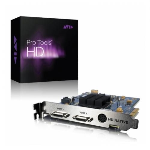 AVID PRO TOOLS HD NATIVE PCIE WITH PRO TOOLS HD SOFTWARE
